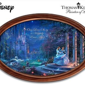 Disney Cinderella Framed Collector Plaque